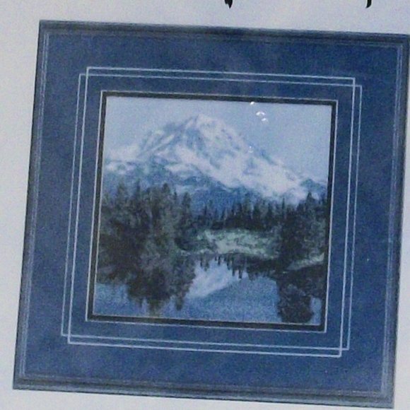 Marcia Manning MT. RANIER Counted Cross Stitch Kit Chart Thread Needle - Picture 2 of 6